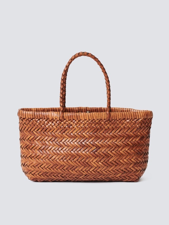 Dragon Diffusion Handbags - DRAGON DIFFUSION Mini Flat Gora Tan